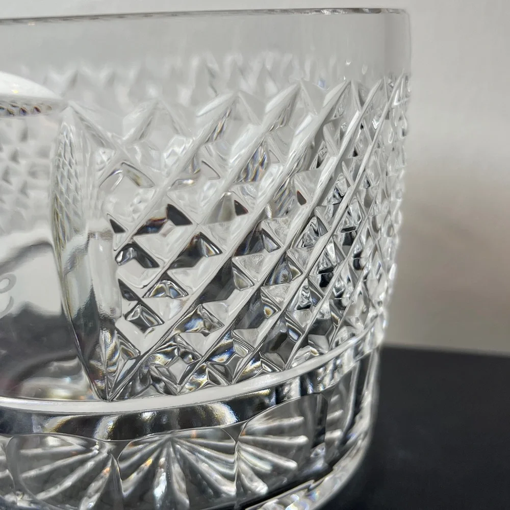 Tipperary Crystal Discontinued Cut Crystal‎ Irish Wine Bottle Holder Ireland